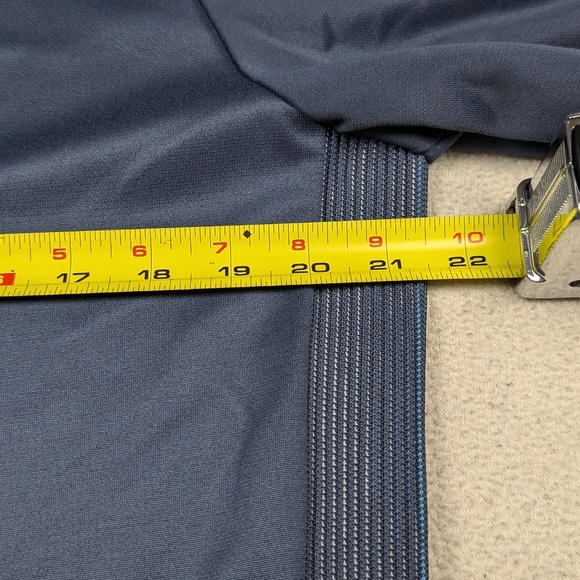 Adidas Golf Men's AdiCross Navy Blue 1/4 Zip Pullover Sweater Size Small - Picture 14 of 16